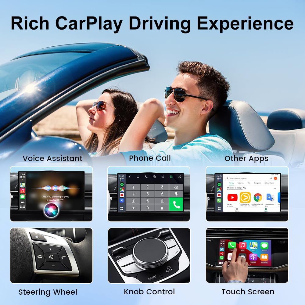 Wireless CarPlay & Android Auto AI Box
