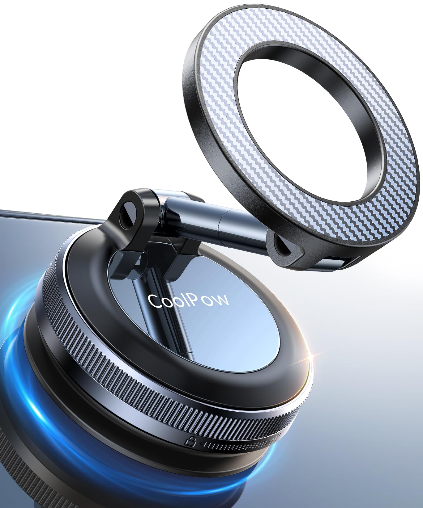 Vacuum Magnetic Car Mount for MagSafe