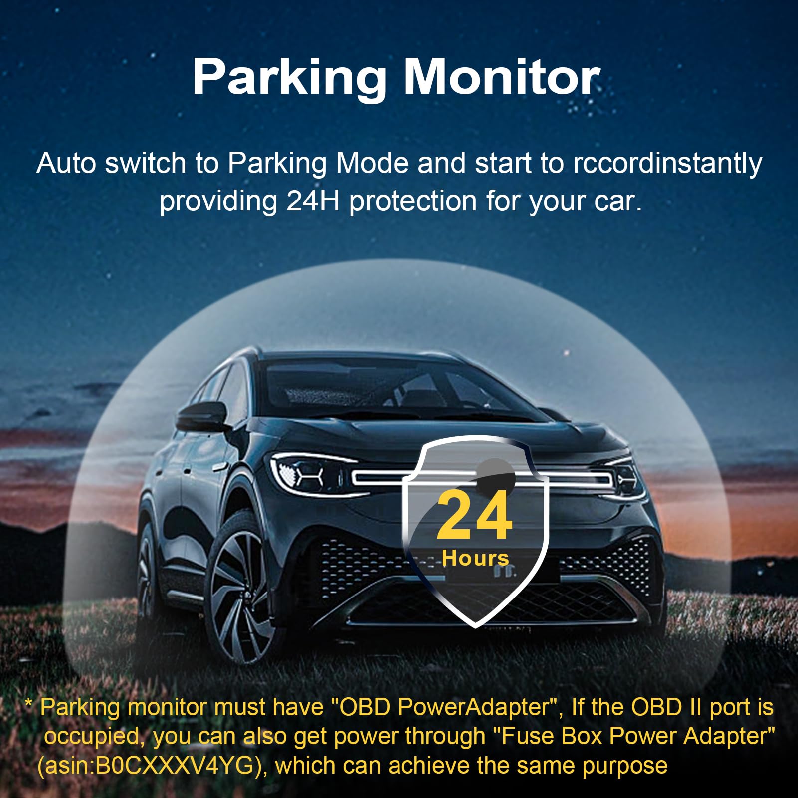 Mangoal 4K Dash Cam fit Cadillac Escalade