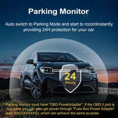 Mangoal 4K Dash Cam fit Cadillac Escalade