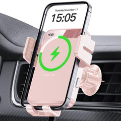 Auto-Clamping Wireless Car Charger Mount