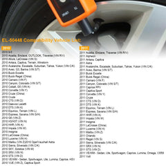 TPMS Relearn Tool for GM Vehicles