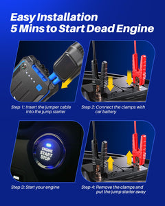 AUTOONE Jump Box for Car Battery Portable