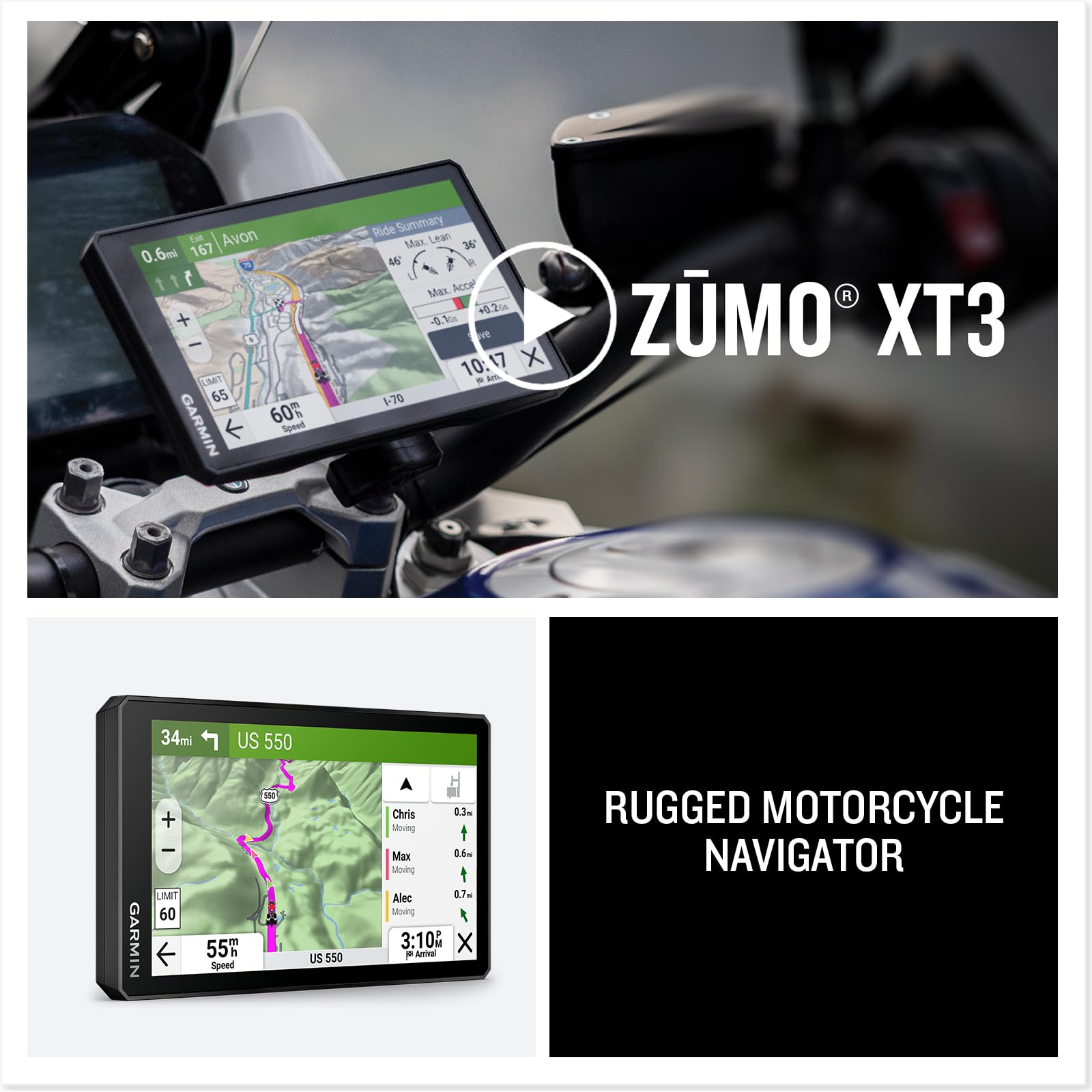 Garmin zūmo® XT3