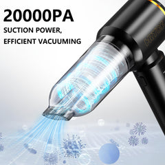 4-in-1 Cordless Handheld Car Vacuum Cleaner