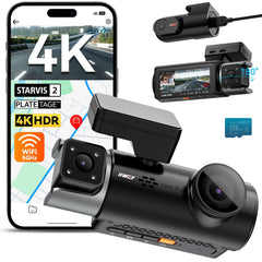 4-Channel STARVIS 2 Dash Cam with 360° View & GPS