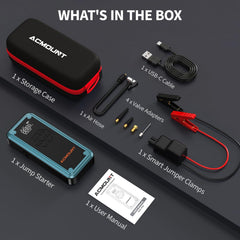 5000A Jump Starter with Air Compressor
