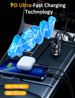 3-in-1 Bluetooth FM Transmitter with Phone Holder