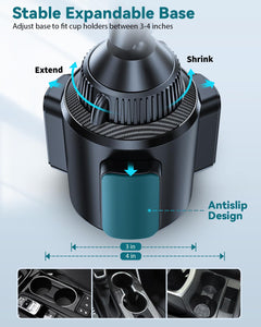 Magnetic Cup Holder Phone Mount
