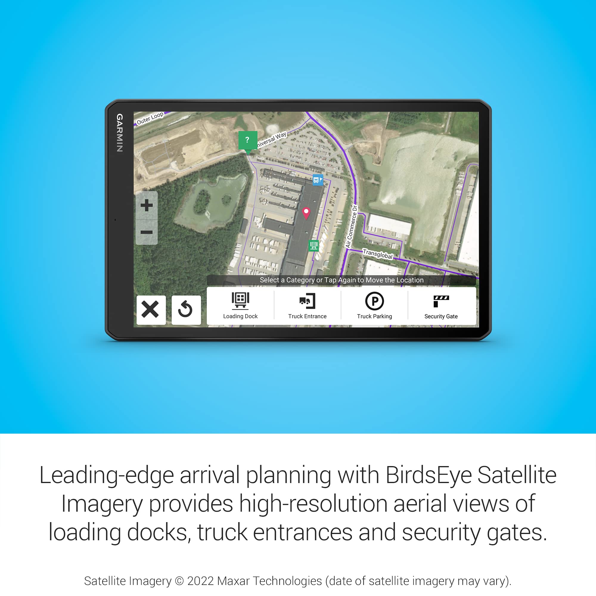10" GPS Truck Navigator