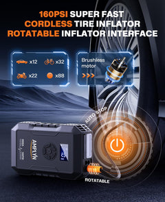 24000mAh Portable Car Jump Starter