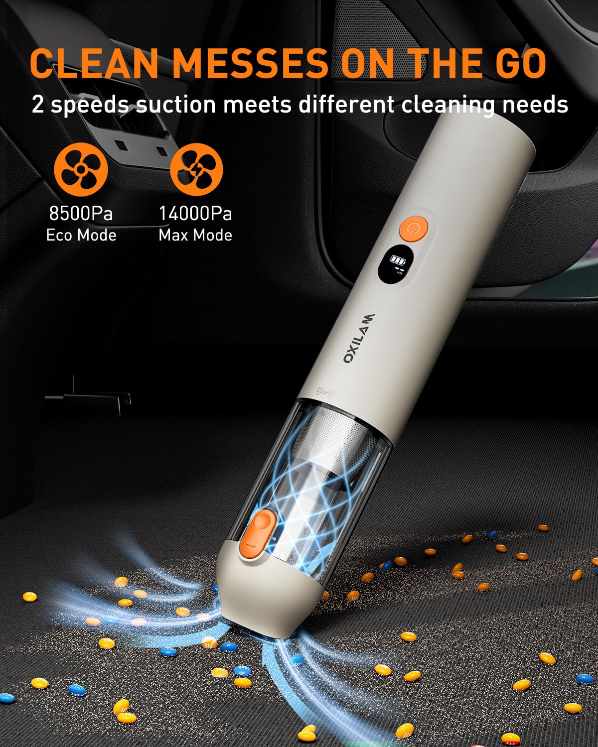 OXILAM Car Vacuum Handheld Vacuum