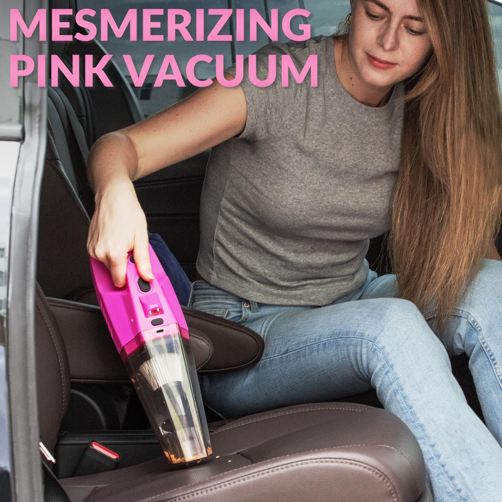 Car Vacuum Detailing Kit with Brush Set