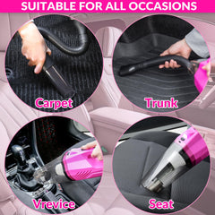 Car Vacuum Detailing Kit with Brush Set
