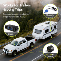 Tymate TM12 TPMS 4 sensors + 6 sensors