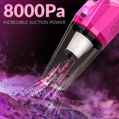 Car Vacuum Detailing Kit with Brush Set