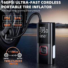 5000A Jump Starter with Air Compressor