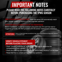 TPMS Sensor for GM Chevy GMC Cadillac & Buick
