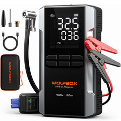 Jump Starter with Air Compressor & Fast Charging