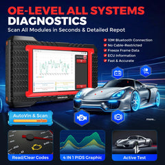 Bidirectional OBD2 Scanner with Full System Diagnostics