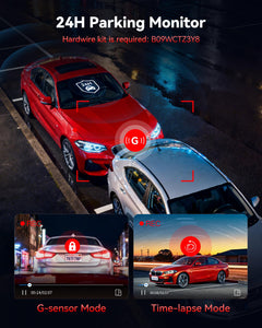 4K Dual Dash Cam with STARVIS 2 & GPS