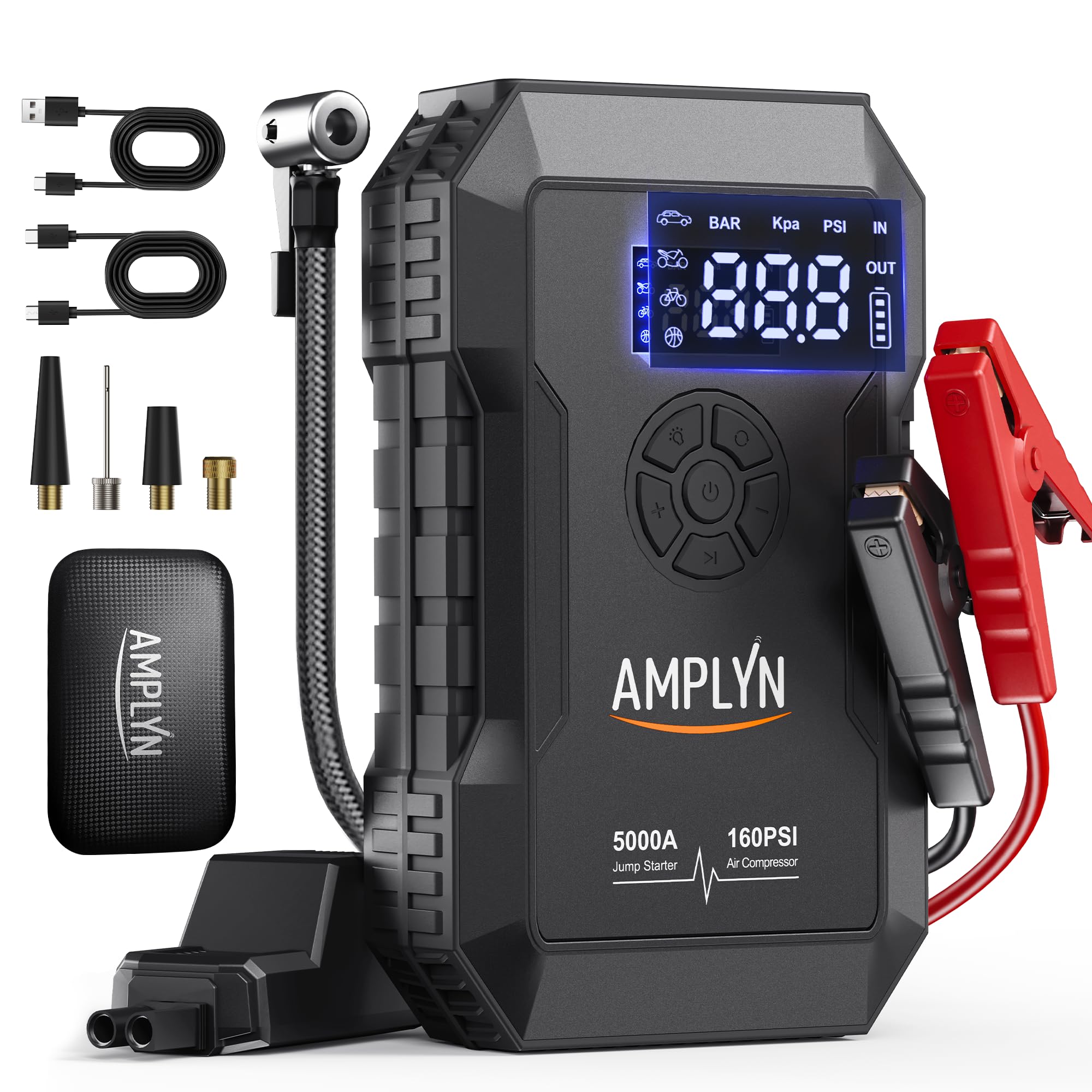 24000mAh Portable Car Jump Starter