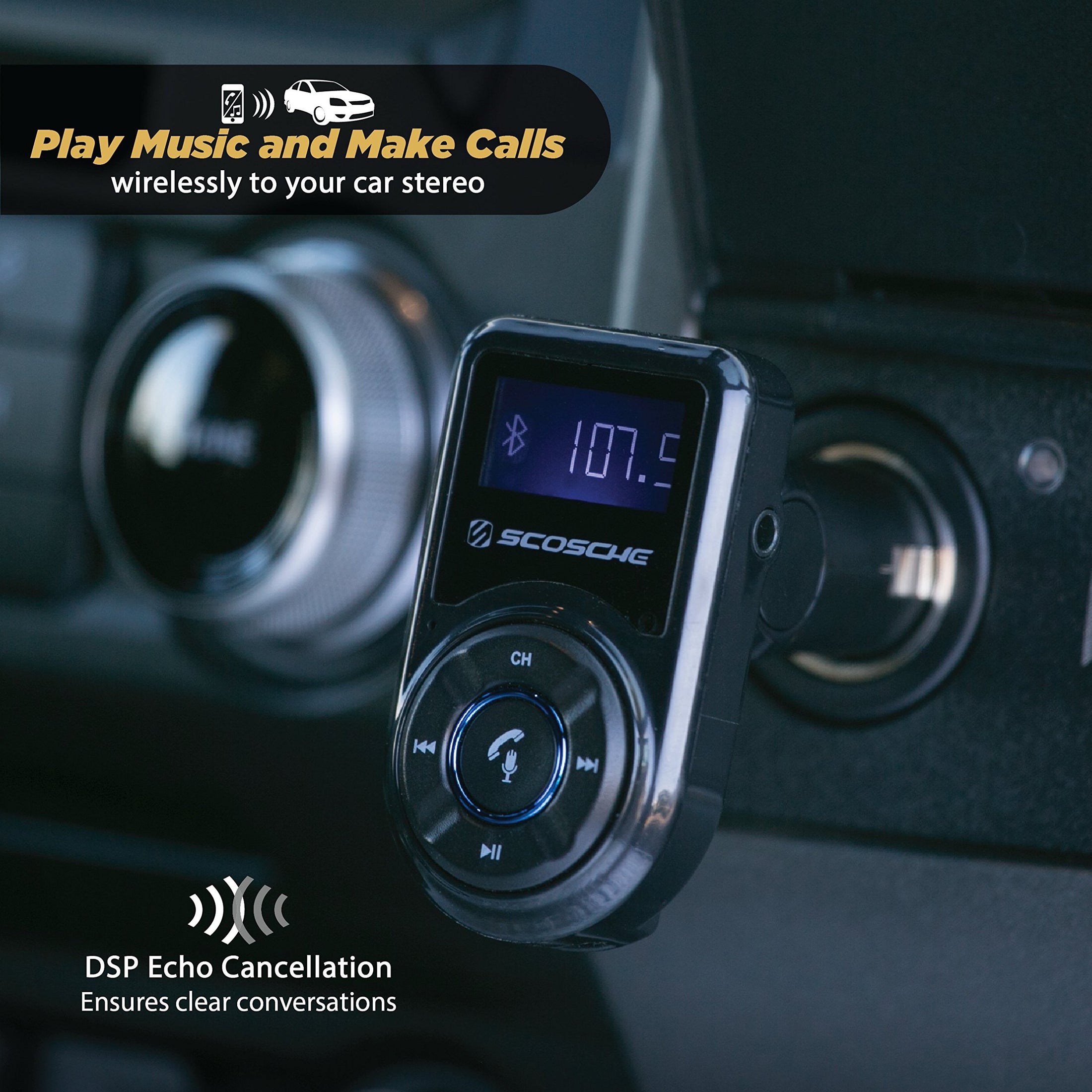 Scosche Universal Bluetooth and FM Transmitters 1
